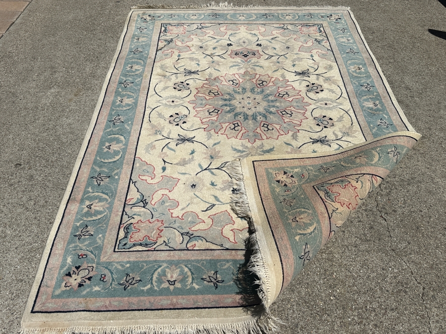 Vintage Hand Knotted Persian Area Rug 49 X 76 [Photo 4]