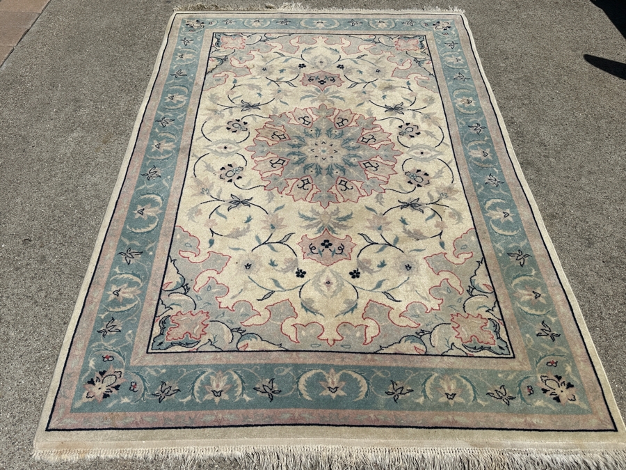 Vintage Hand Knotted Persian Area Rug 49 X 76 [Photo 10]
