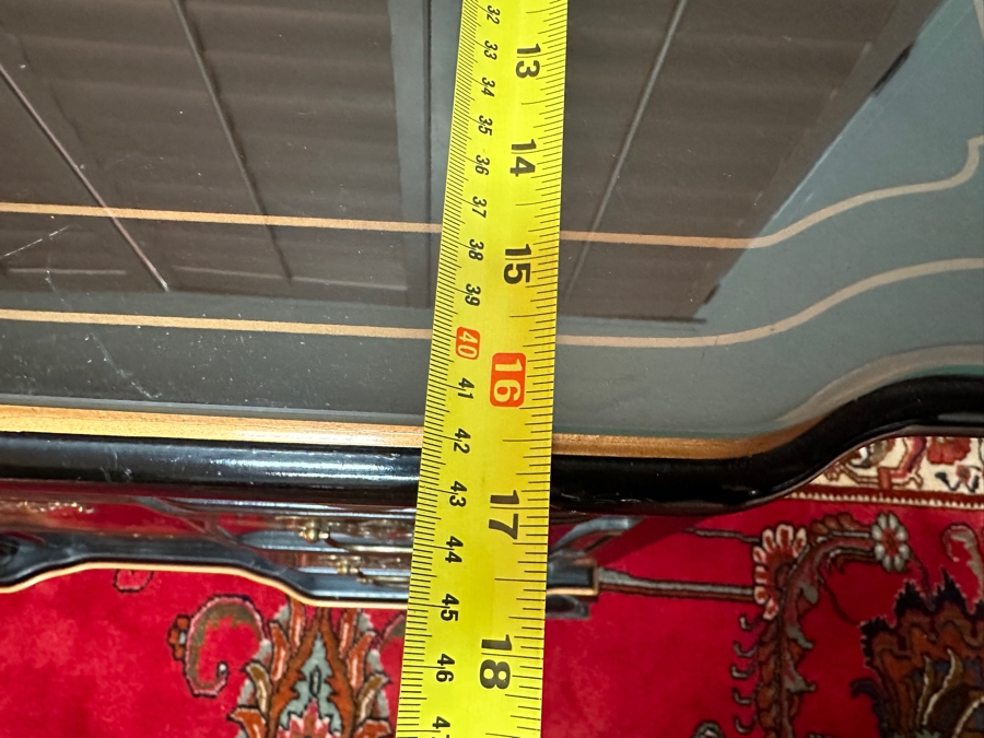 Chinoiserie Wooden 4-Drawer Chest Of Drawers Dresser By Jasper 35W X 17D X 29.5H [Photo 12]