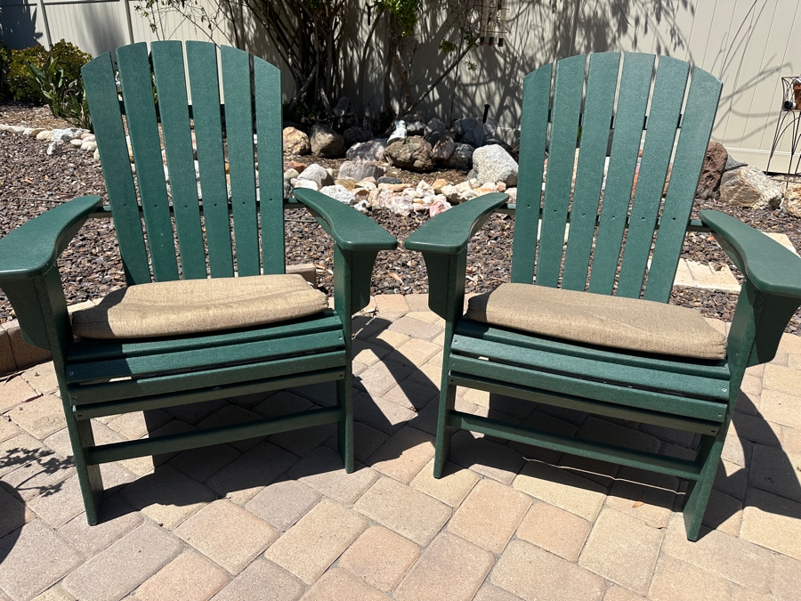 Pair Of Outdoor Trex Armchairs [Photo 1]