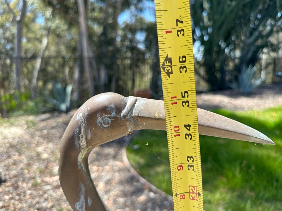 Outdoor Metal Heron Garden Scluptures 35'H and 18.5'H [Photo 4]