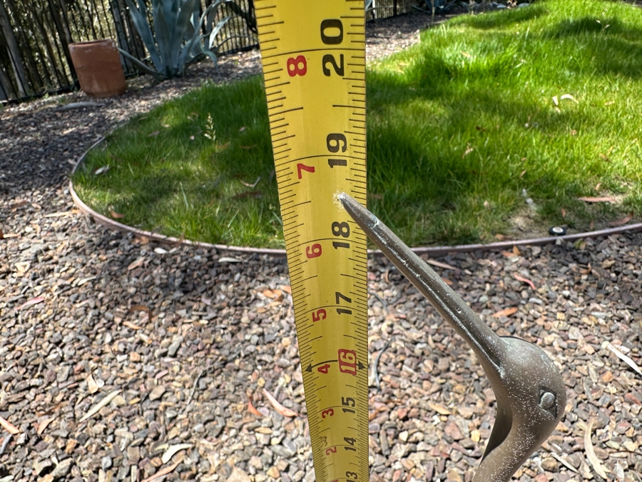 Outdoor Metal Heron Garden Scluptures 35'H and 18.5'H [Photo 5]