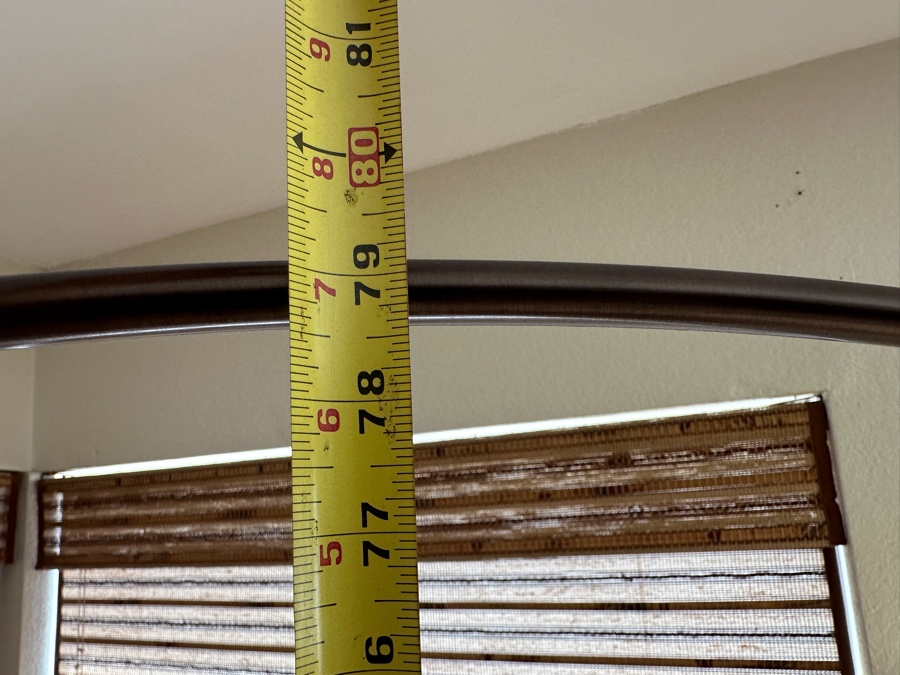 Arch Floor Lamp With Marble Base 79'H [Photo 6]