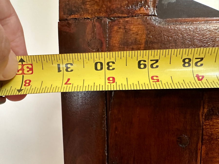 Wooden Lockable Bookcase With Key 31W X 12D X 74.5H [Photo 5]