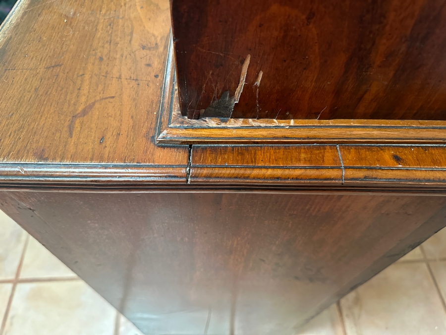 Antique Wooden Cabinet Bookcase 47W X 18D X 88H [Photo 13]