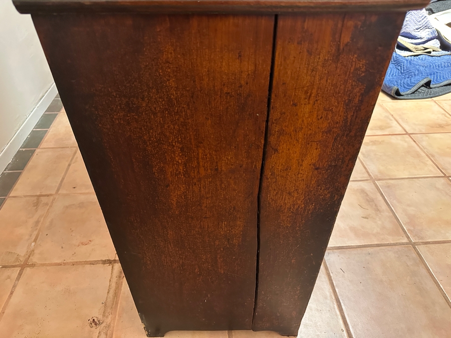 Antique Wooden Cabinet Bookcase 47W X 18D X 88H [Photo 12]