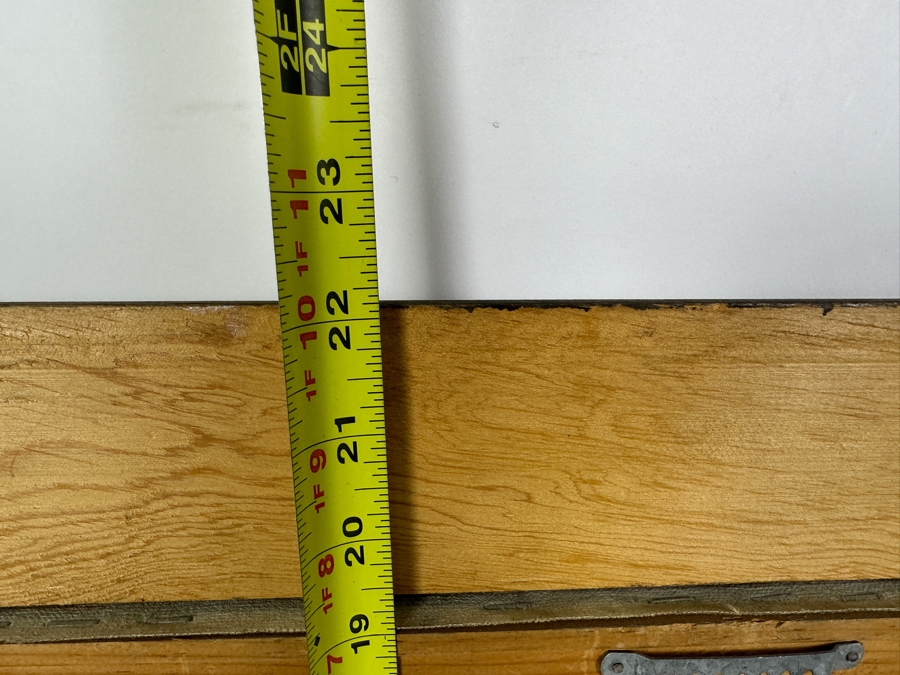 Original Impressionist Pointillism Landscape Painting On Canvas Unsigned Artist Unknown 20 X 16 Framed 26 X 22 [Photo 13]