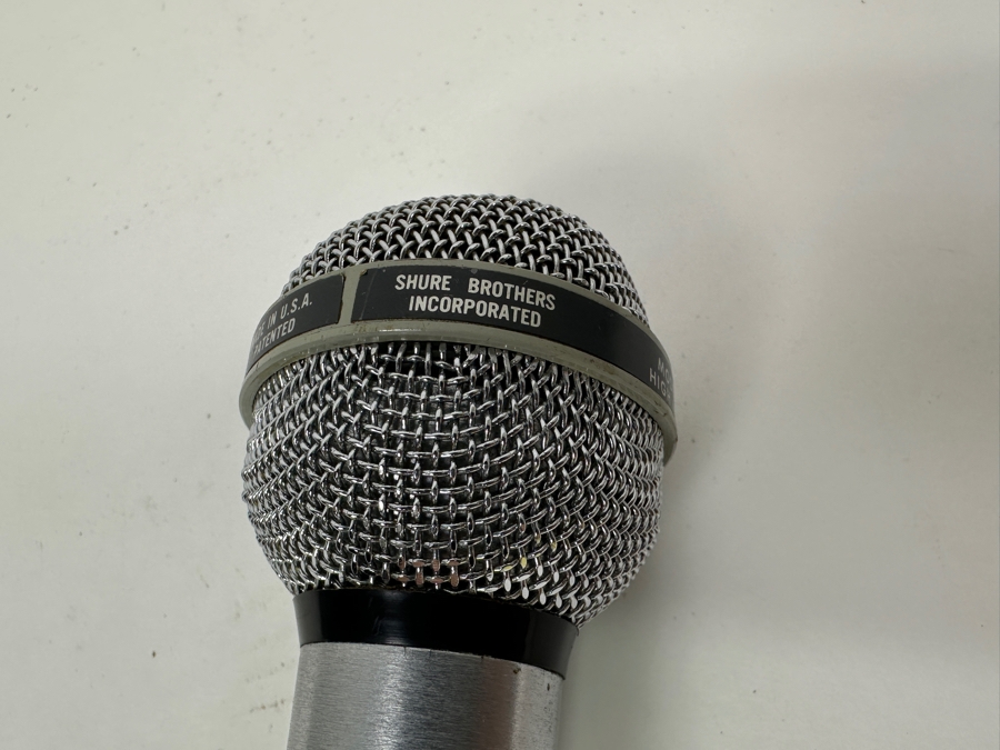Vintage 1970's Shure Unisphere A Model PE585 Dynamic Microphone [Photo 5]
