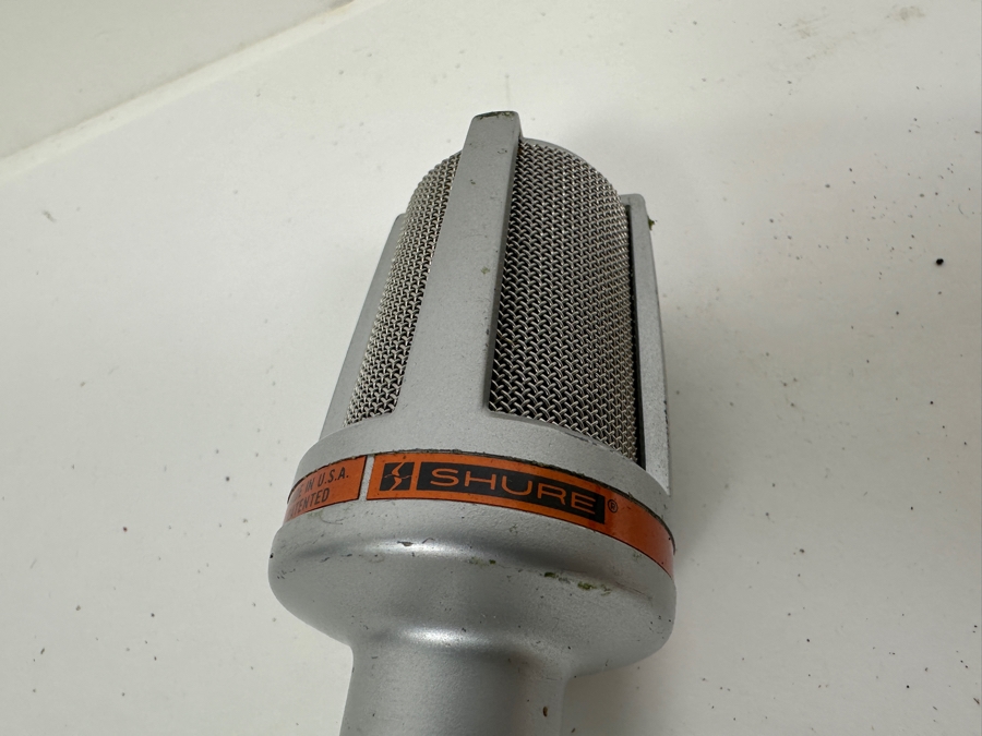 Vintage 1970's Shure PE589 Dynamic Cardoid Microphone [Photo 2]