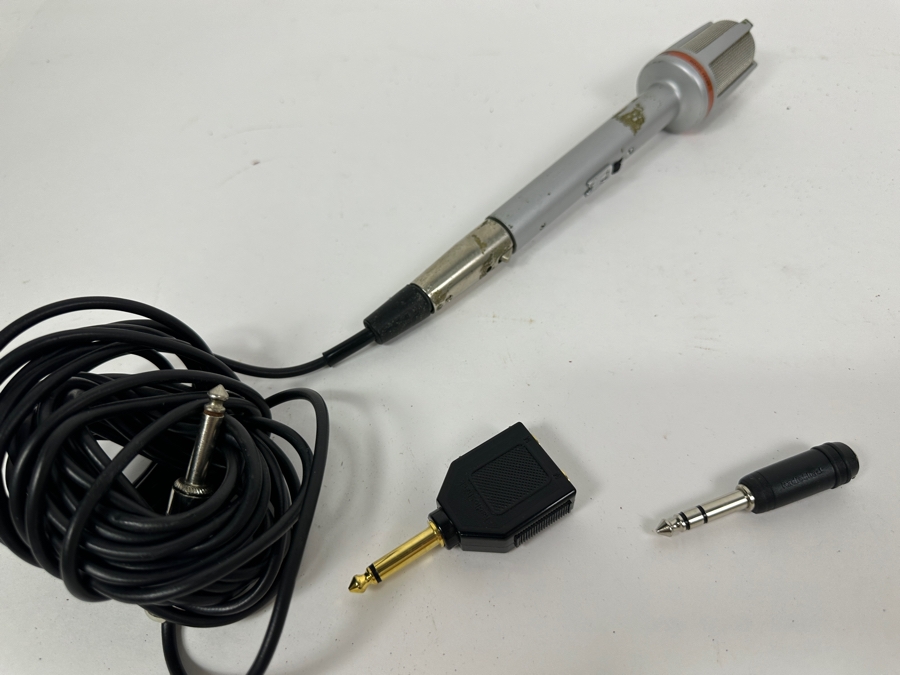 Vintage 1970's Shure PE589 Dynamic Cardoid Microphone [Photo 7]