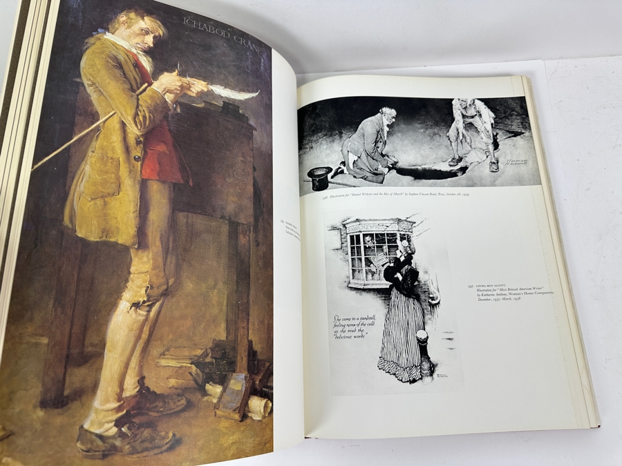 'Norman Rockwell Artist And Illustrator' Hardcover Coffee Table Book 13' x 17' [Photo 5]