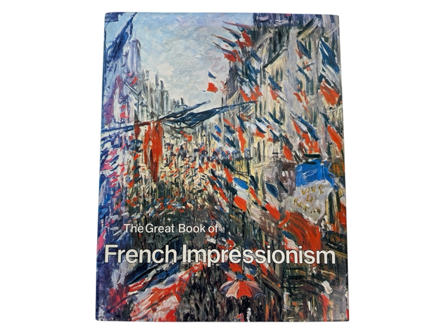'The Great Book Of French Impressionism' Hardcover Coffee Table Book by Diane Kelder 12' x 15' Retails $100