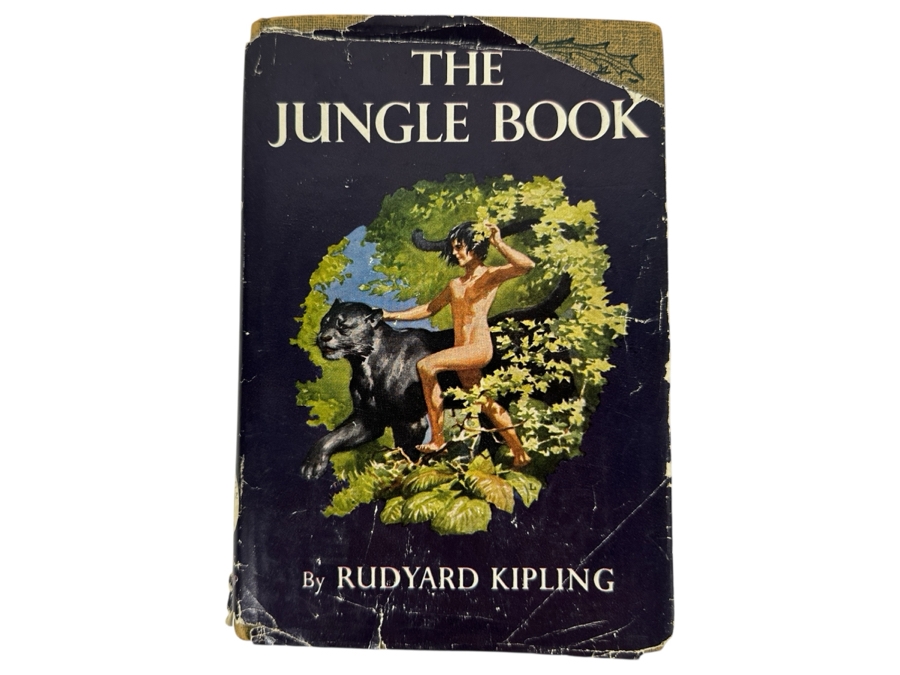 The Jungle Book By Rudyard Kipling Published By Grosset & Dunlap