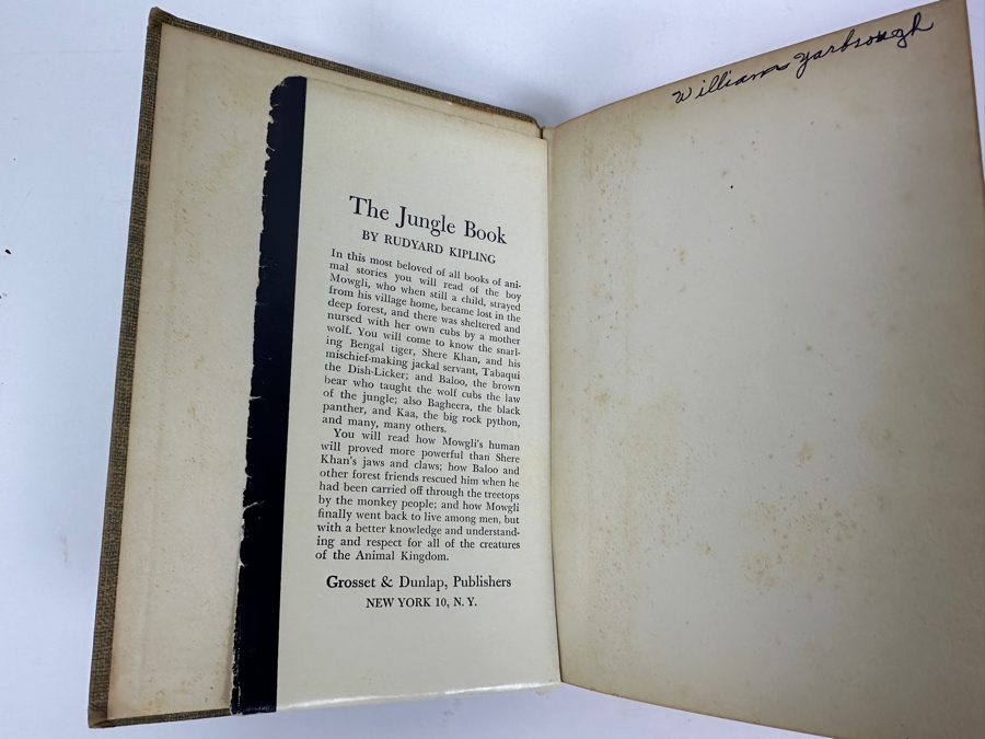 The Jungle Book By Rudyard Kipling Published By Grosset & Dunlap [Photo 5]