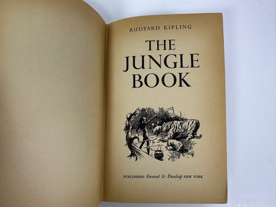 The Jungle Book By Rudyard Kipling Published By Grosset & Dunlap [Photo 6]