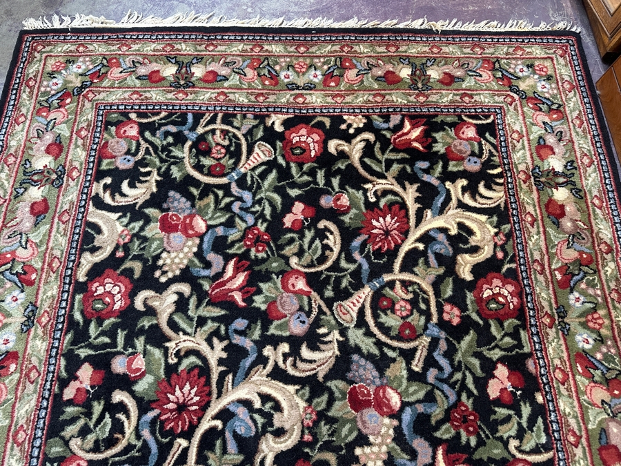 Just Added - Wool Area Rug Made in India 69' X 105' [Photo 3]