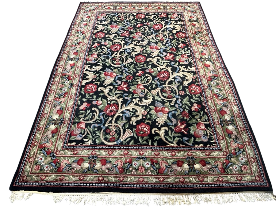 Just Added - Wool Area Rug Made in India 69' X 105' [Photo 1]