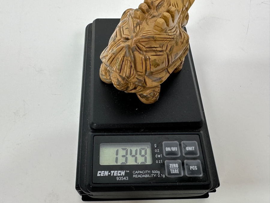 Just Added - Carved Stone Dragon Tortoise Figurine 134.9g [Photo 7]