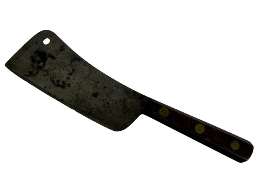 Just Added - Antique Landers Frary and Clark Butcher Cleaver 12' [Photo 1]