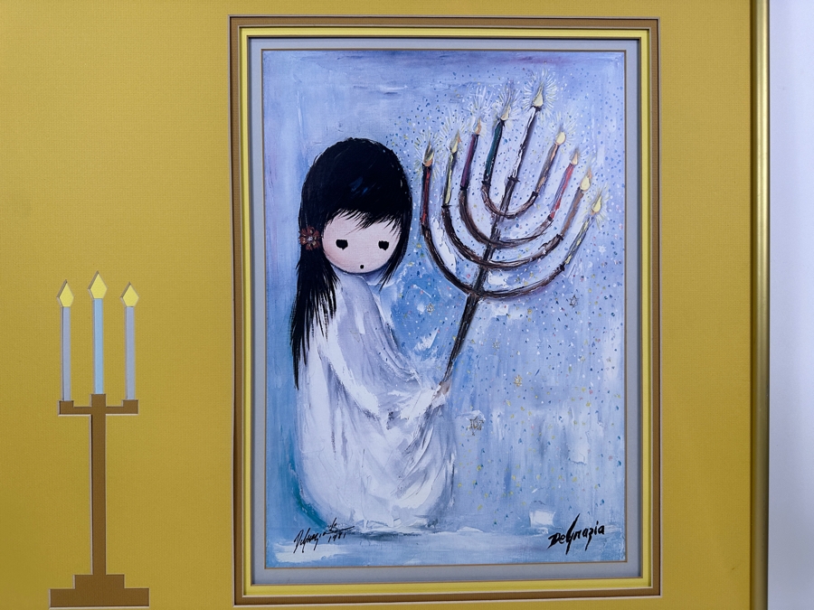 Just Added - Nicely Framed DeGrazia Festival of Lights Hand Signed Print 1981 [Photo 2]