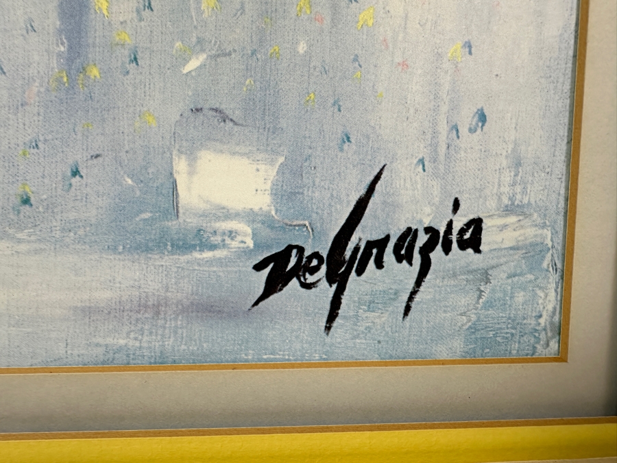 Just Added - Nicely Framed DeGrazia Festival of Lights Hand Signed Print 1981 [Photo 5]