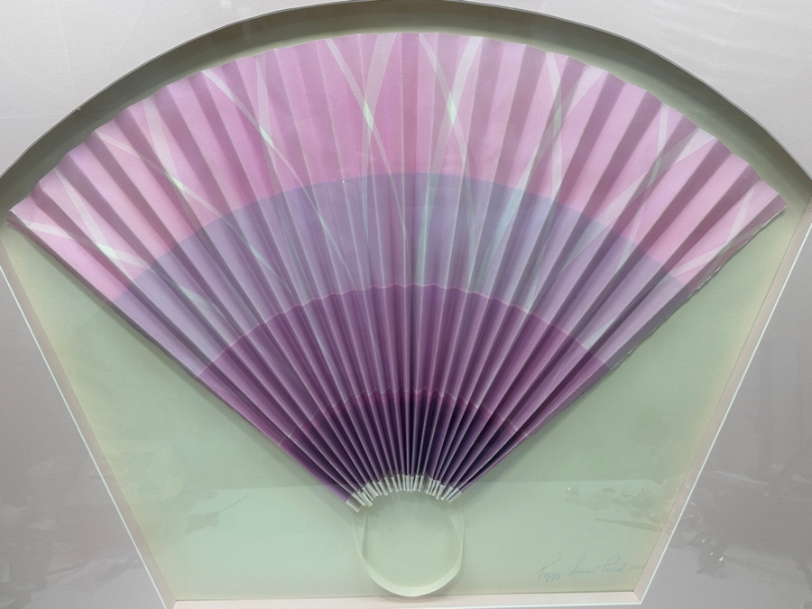 Just Added - Signed and Framed Fan Artwork by Peggy Susan Perret [Photo 2]