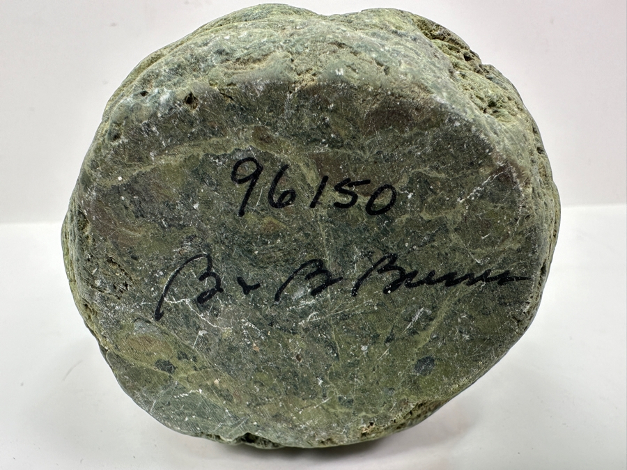 Just Added - Signed Carved Stone Vase 6'H [Photo 6]