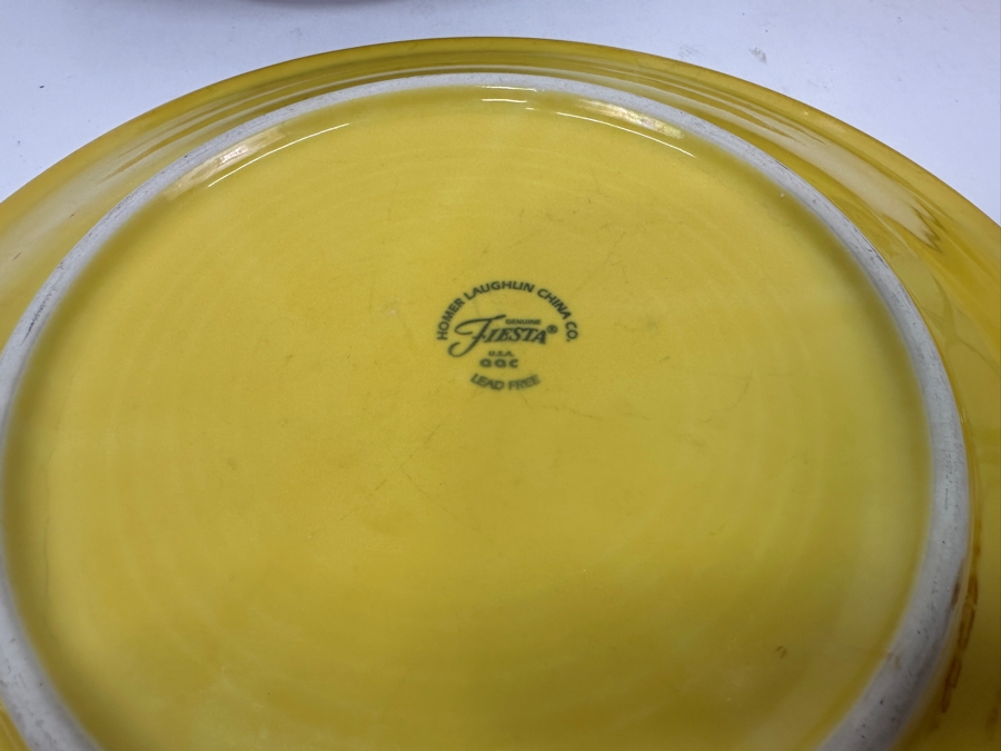 Just Added - (5) Fiesta Fiestaware 10.5' Plates and (4) 9' Plates [Photo 5]