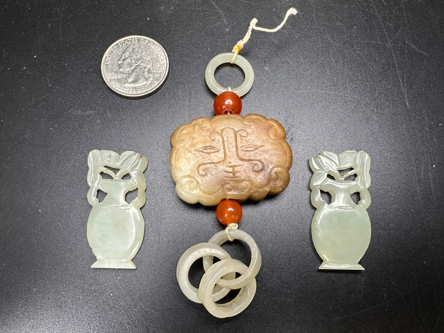 Just Added - Vintage Chinese Carved Stone Items [Photo 11]
