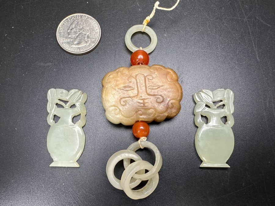 Just Added - Vintage Chinese Carved Stone Items [Photo 12]