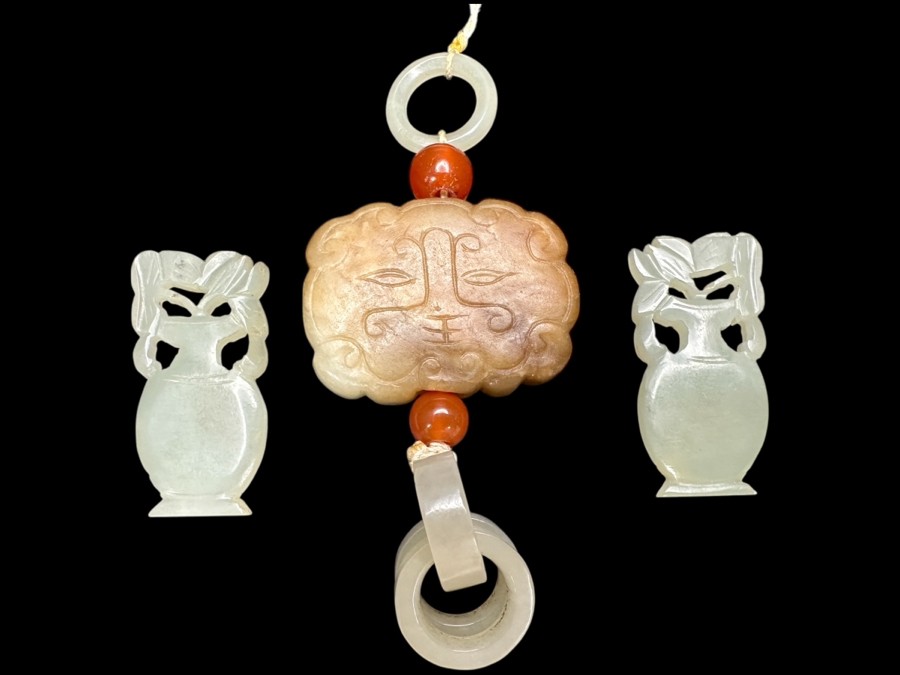 Just Added - Vintage Chinese Carved Stone Items [Photo 1]