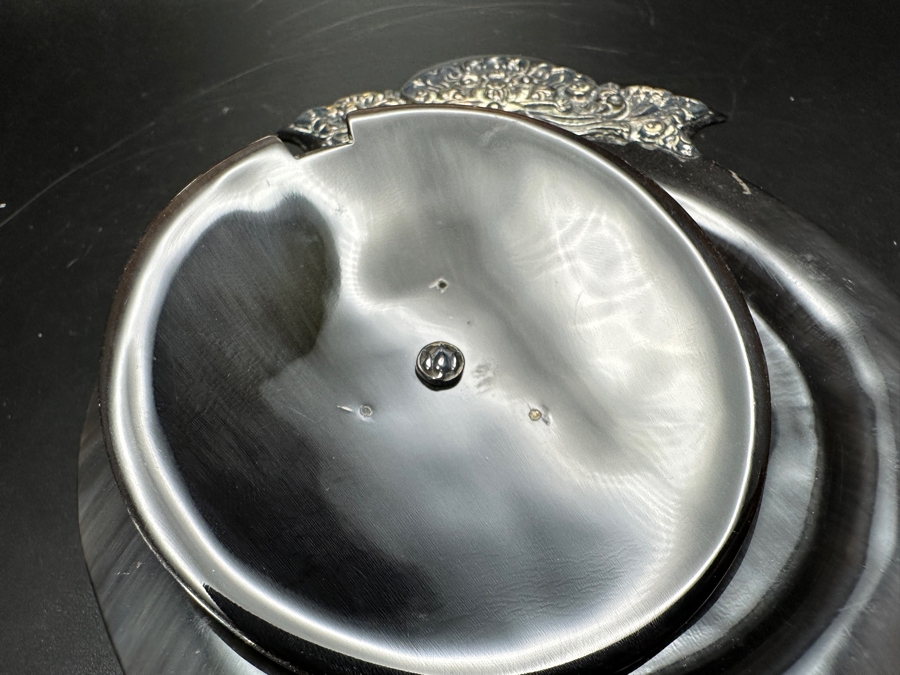 Just Added - Horn Dish With Applied Sterling Silver 7W [Photo 5]