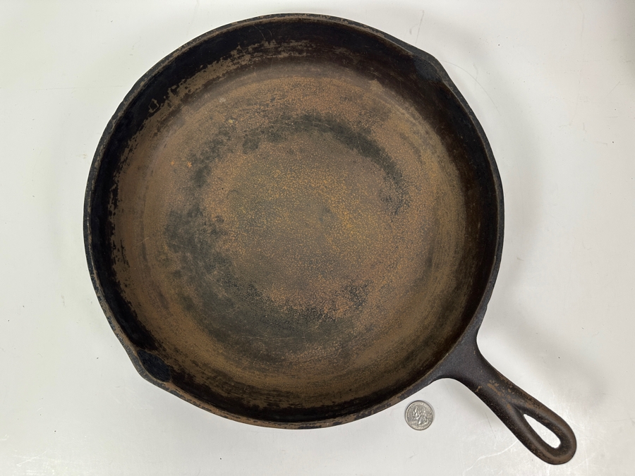 Just Added - Vintage Cast Iron Pan 13' [Photo 2]