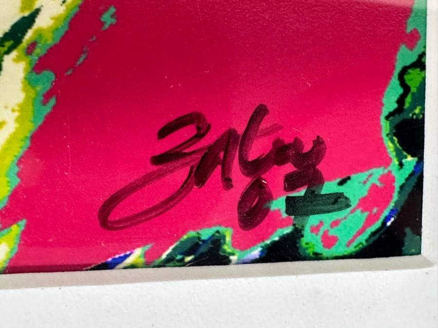 Just Added - Artist Signed Abstract Print 19.5 X 29.5 Framed 28.5 X 40.5 [Photo 4]