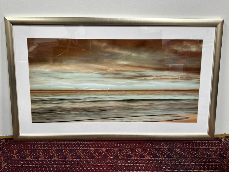 Just Added - Z Gallerie Framed Artwork 'The Surf' by John Seba 25.5 X 24 Retails $199 [Photo 2]