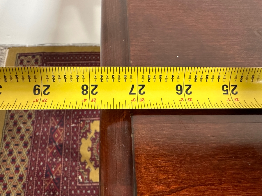 Just Added - Queen Anne Tea Table Side Table With Pull Out Trays By Null 18W X 28D X 24H [Photo 10]