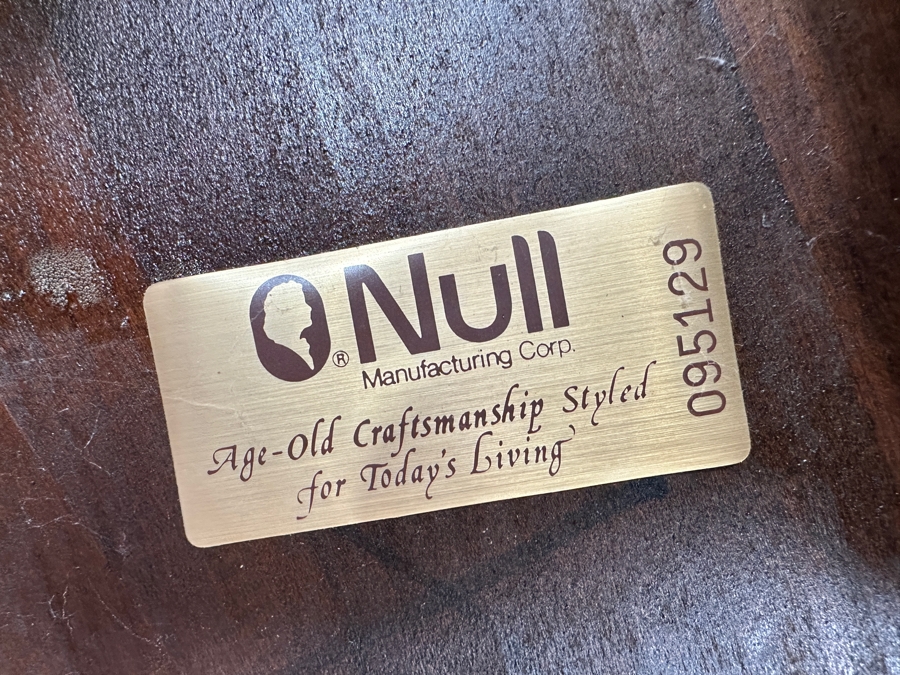 Just Added - Queen Anne Tea Table Side Table With Pull Out Trays By Null 18W X 28D X 24H [Photo 8]