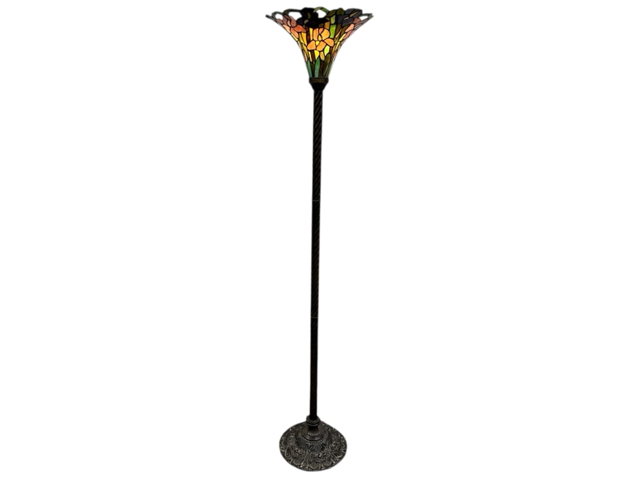 Just Added - Tiffany Style Stained Glass Floor Lamp [Photo 3]