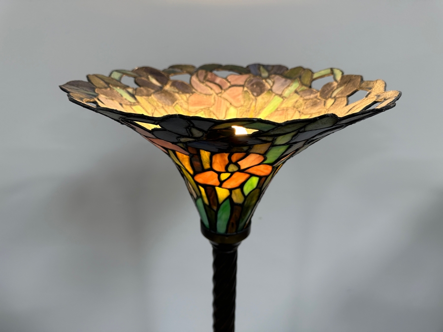 Just Added - Tiffany Style Stained Glass Floor Lamp [Photo 5]
