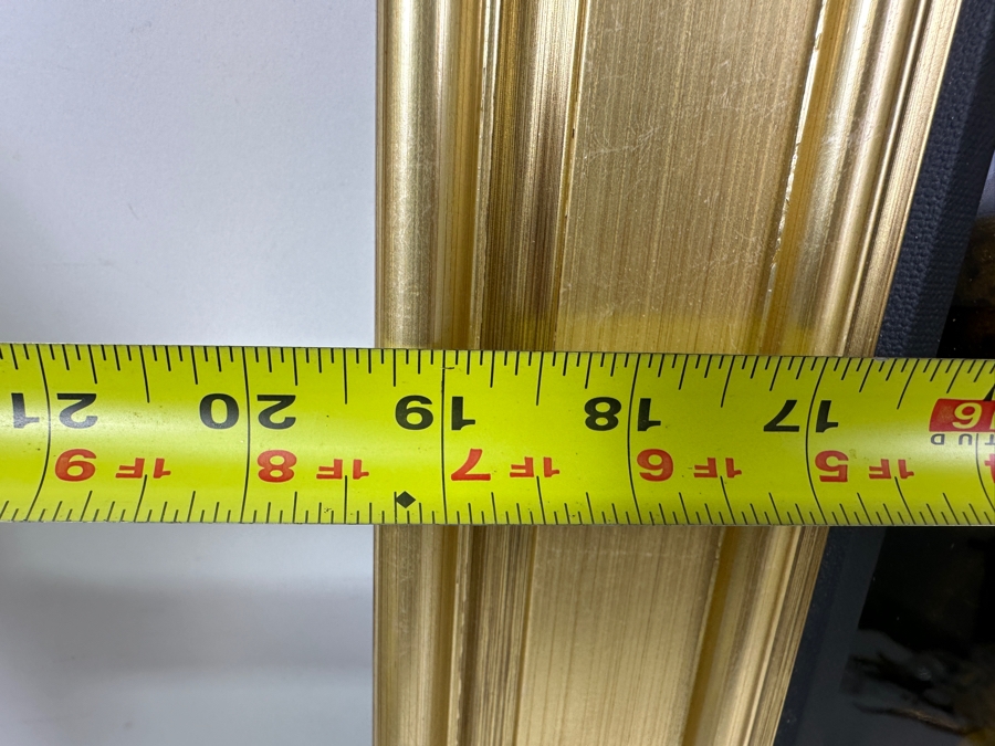 Just Added - Chris DeRubeis Original Mixed Media Painting On Aluminum Signed Lower Right By Artist Titled 'Heaven's Dove' 12 X 19.5 Framed 19.5 X 27.5 With C.O.A. Appraised At $3,200 [Photo 13]