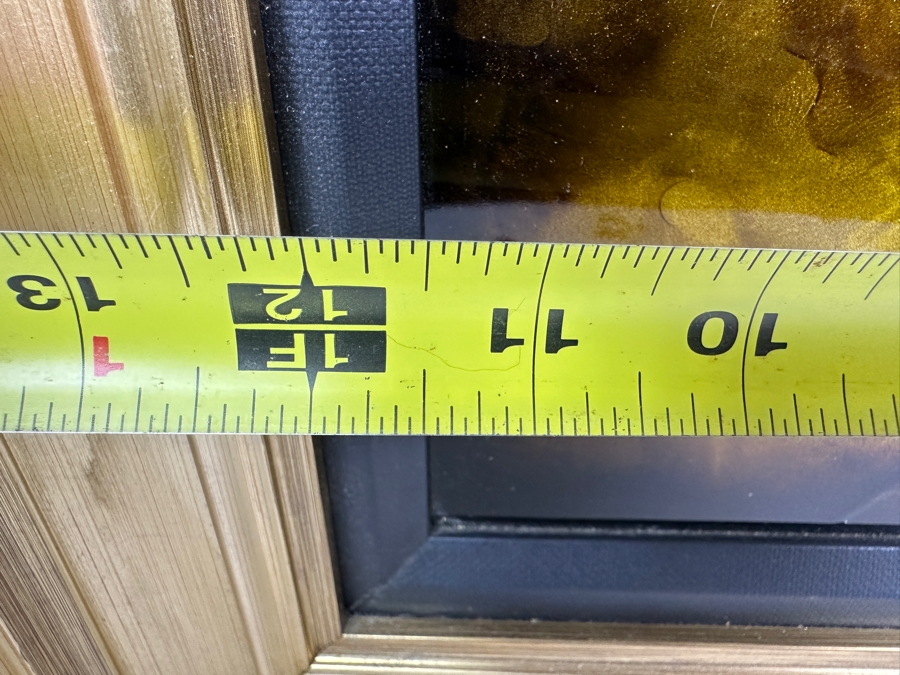 Just Added - Chris DeRubeis Original Mixed Media Painting On Aluminum Signed Lower Right By Artist Titled 'Heaven's Dove' 12 X 19.5 Framed 19.5 X 27.5 With C.O.A. Appraised At $3,200 [Photo 11]