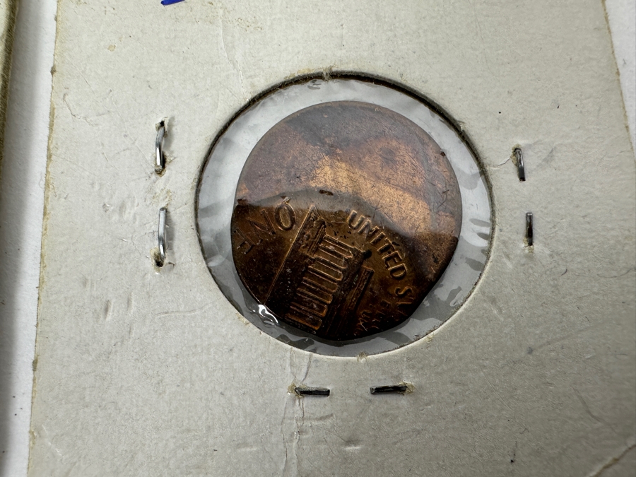 Just Added - (3) Vintage Off-Center Error Pennies [Photo 7]