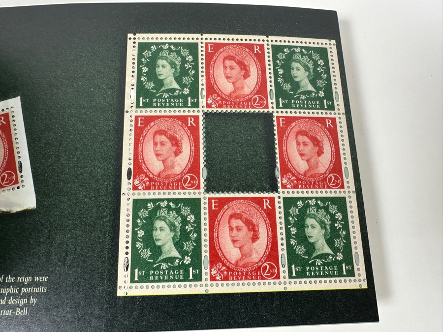 Just Added - (4) Royal Mail Mint Book Of Stamps HM Queen Elizabeth [Photo 7]