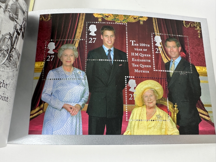Just Added - (4) Royal Mail Mint Book Of Stamps HM Queen Elizabeth [Photo 11]