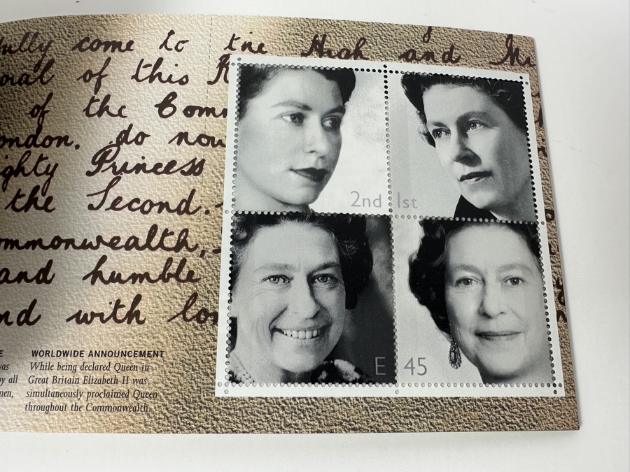 Just Added - (4) Royal Mail Mint Book Of Stamps HM Queen Elizabeth [Photo 6]
