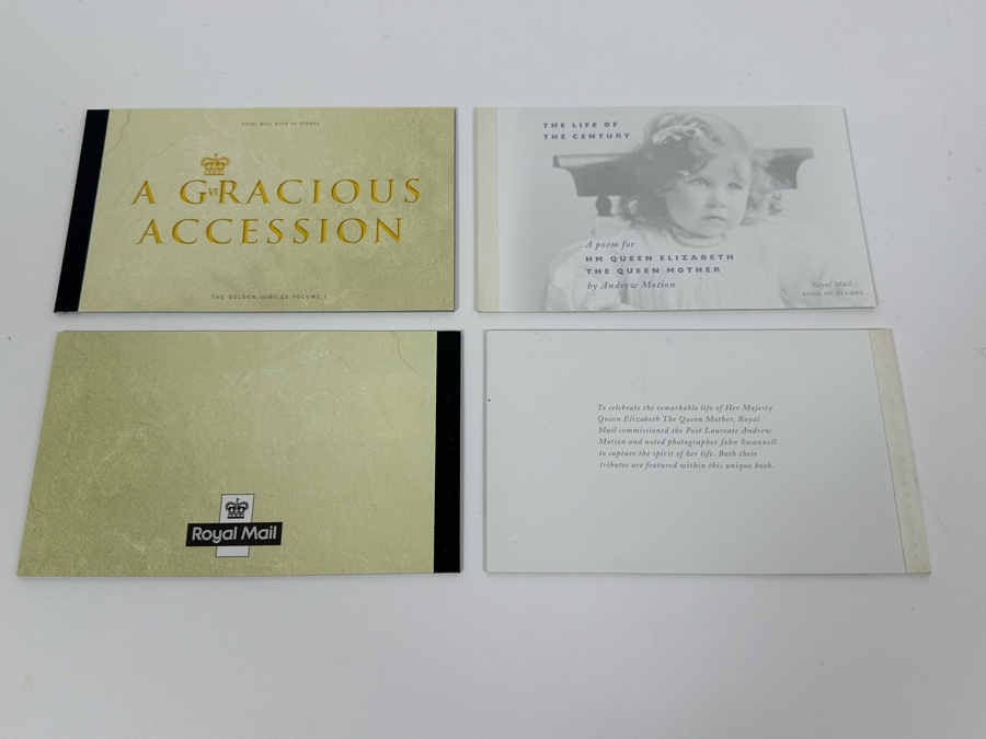 Just Added - (4) Royal Mail Mint Book Of Stamps HM Queen Elizabeth [Photo 4]