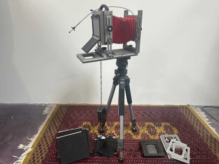 Just Added - Vintage Burke & James View Camera With Tripod, Accessories & Light Meter [Photo 2]
