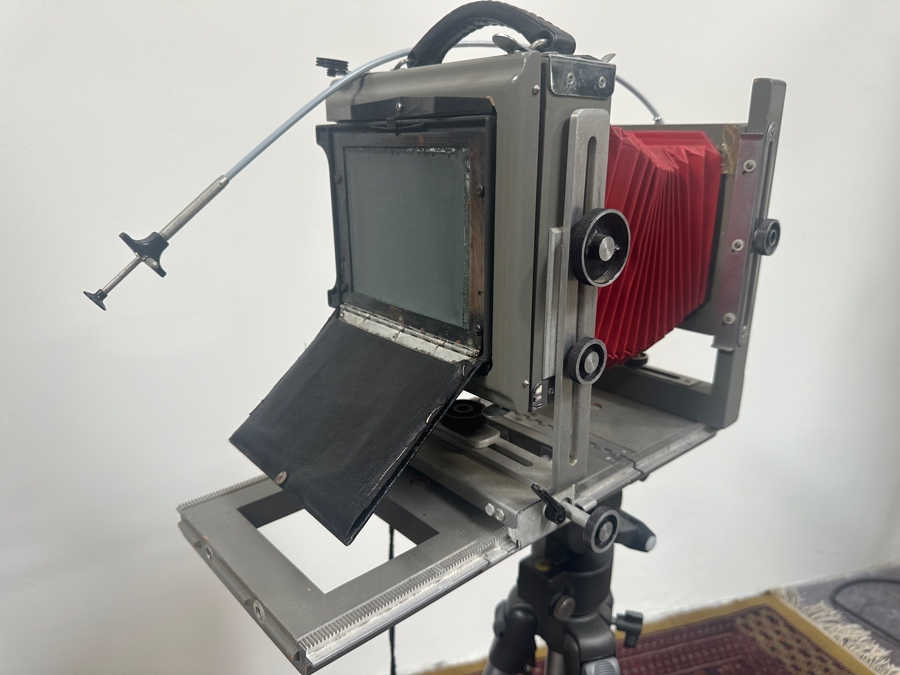 Just Added - Vintage Burke & James View Camera With Tripod, Accessories & Light Meter [Photo 5]