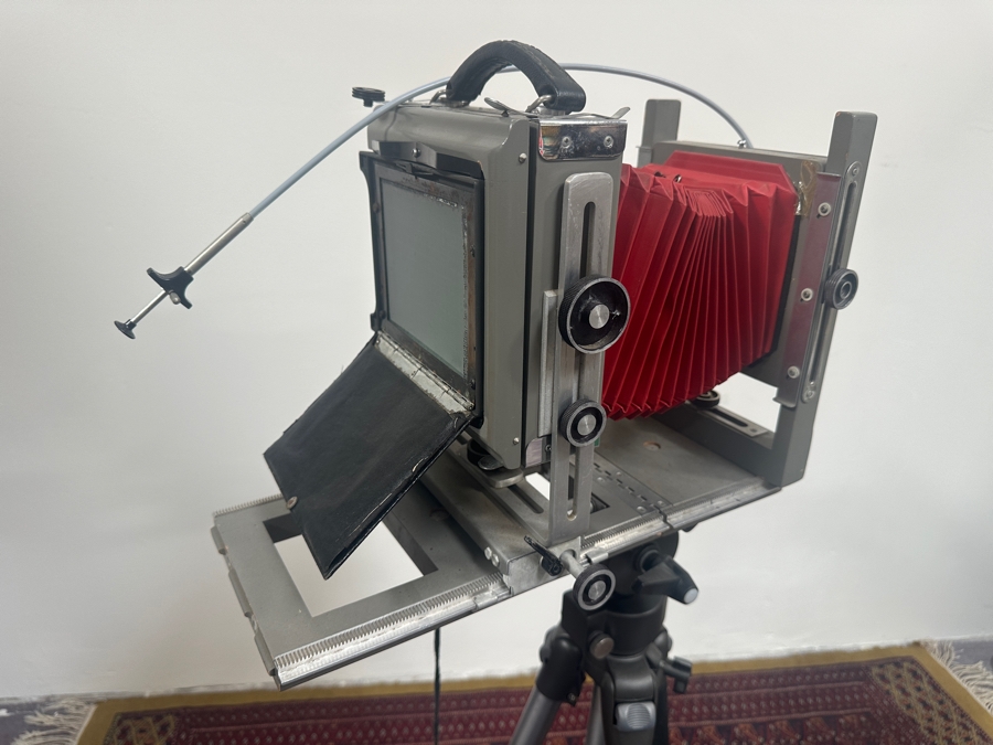 Just Added - Vintage Burke & James View Camera With Tripod, Accessories & Light Meter [Photo 3]