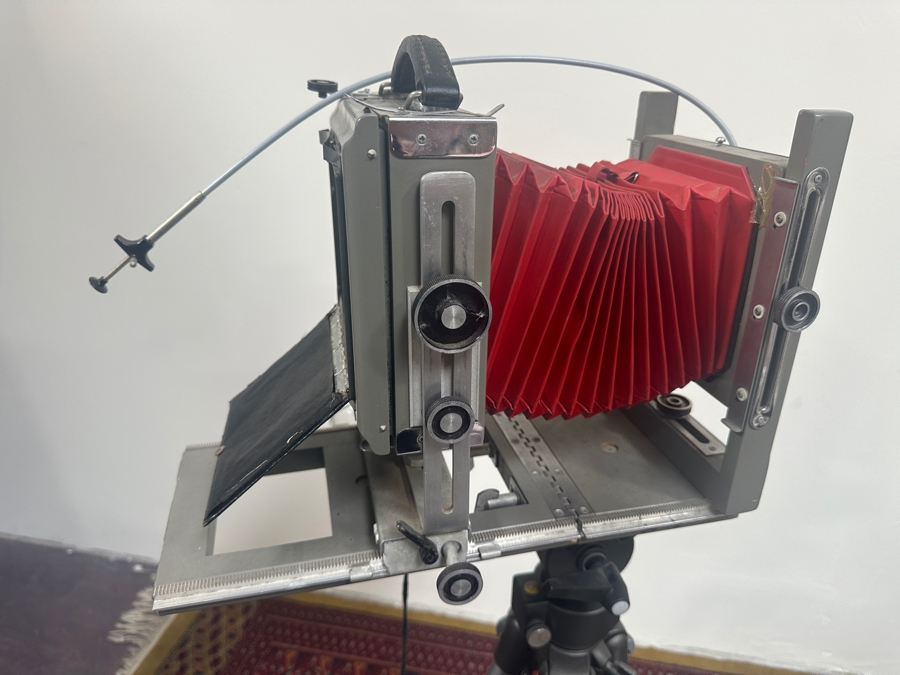 Just Added - Vintage Burke & James View Camera With Tripod, Accessories & Light Meter [Photo 4]